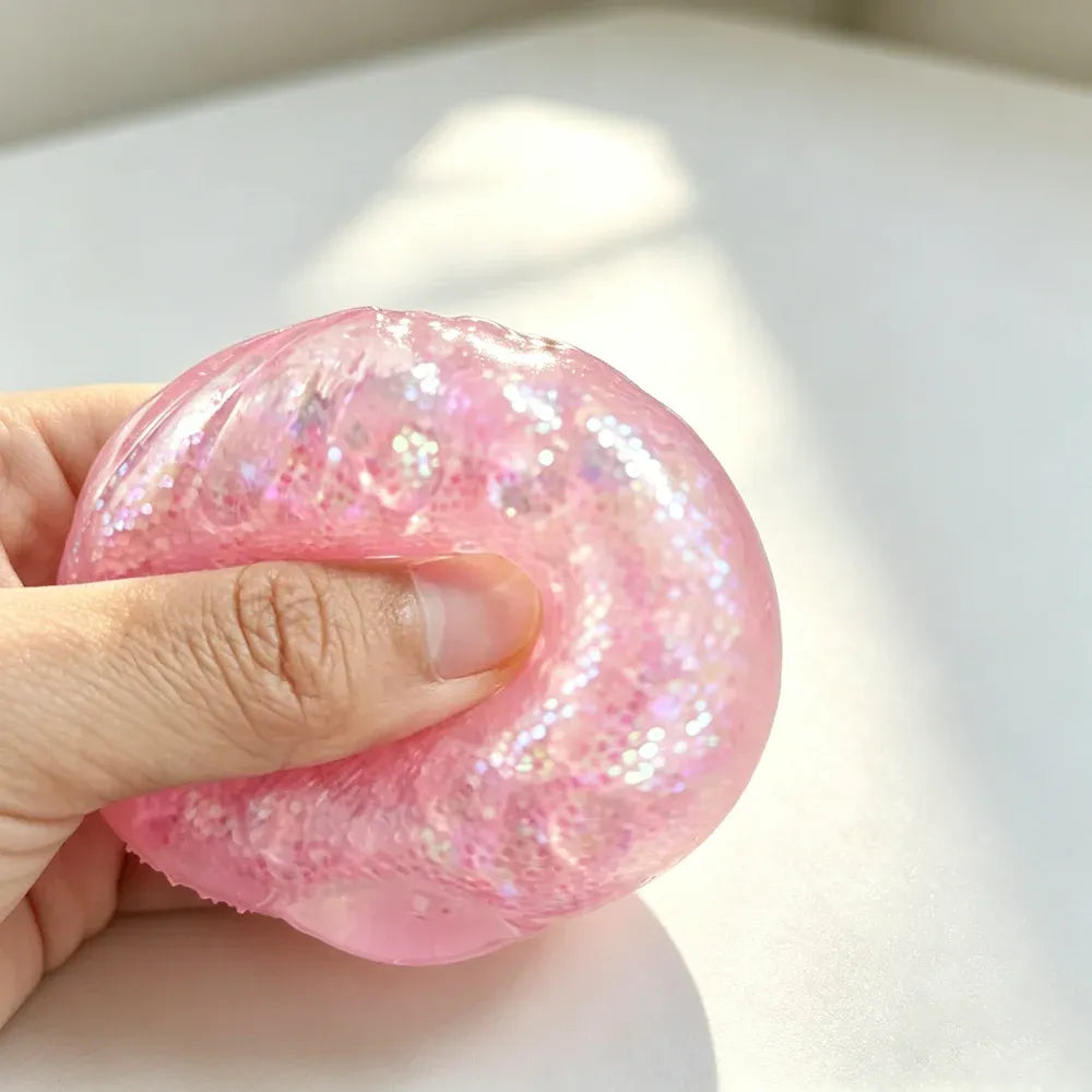 SqueezySquishy Steamed Bun Squeeze Toy